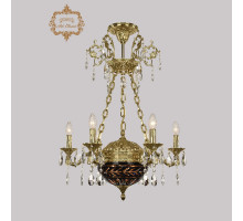 Подвесная люстра Art Classic 31.51.6.CK125SP.250SP.G.Sp.Amber.Blue.1D