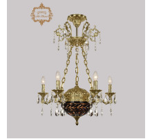 Подвесная люстра Art Classic 31.51.6.CK125SP.250SP.G.Sp.Amber.Blue.1D