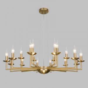 Подвесная люстра Eurosvet Cariso 60150/18 латунь