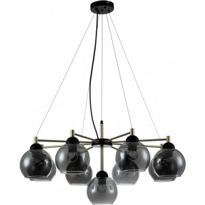 Подвесная люстра Indigo Grappoli 11029/9P Black V000217