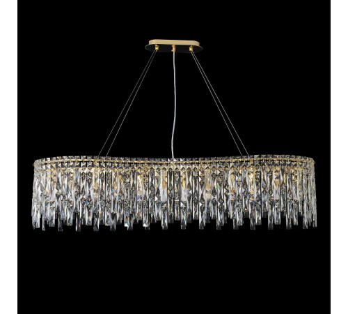 Подвесная люстра Crystal Lux ABRIL SP12 L1200 GOLD Подвесная люстра Crystal Lux ABRIL SP12 L1200 GOLD
