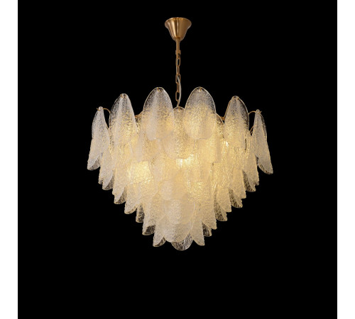 Подвесная люстра Crystal Lux EMILIA SP12 BRASS
