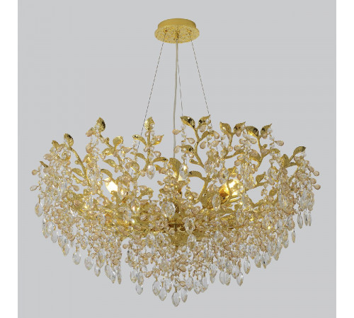 Подвесная люстра Crystal Lux EDEN SP10 GOLD Подвесная люстра Crystal Lux EDEN SP10 GOLD
