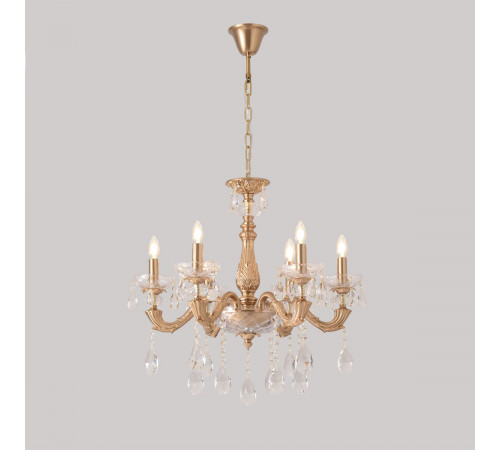 Подвесная люстра Crystal Lux ELIZABETH SP6 BRASS