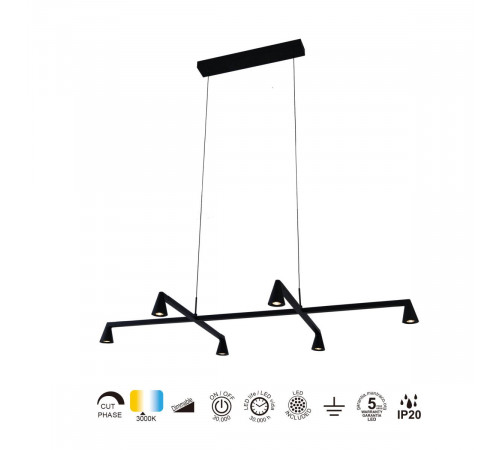 Подвесная люстра Mantra Africa 9409