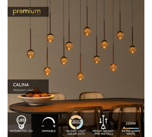 Подвесная люстра Lucide Calina 24406/86/96