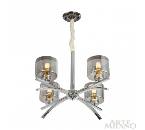 Подвесная люстра Arte Milano Neapolis 278207/4 Ni