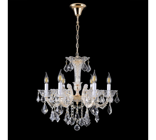 Подвесная люстра Crystal Lux CRISTELLE SP6 GOLD