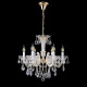 Подвесная люстра Crystal Lux CRISTELLE SP6 GOLD