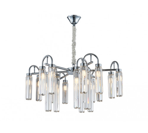 Подвесная люстра Newport Diva 4526+3/C chrome new М0070423 Подвесная люстра Newport Diva 4526+3/C chrome new М0070423