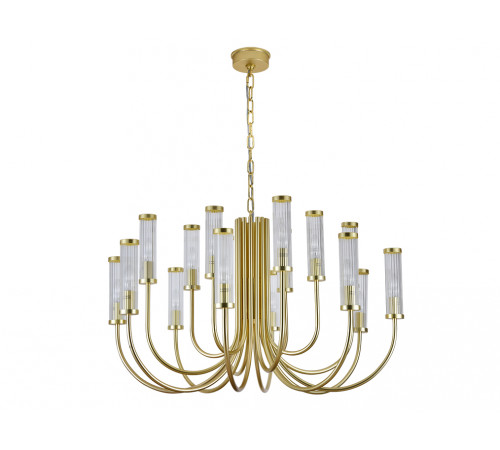 Подвесная люстра Newport 4558+4+4/C mat.gold М0071545