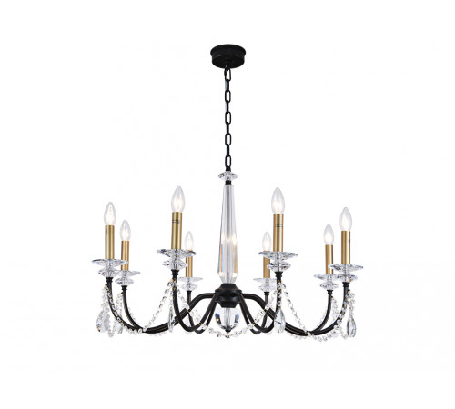 Подвесная люстра Newport 3978/C black+brass М0071829