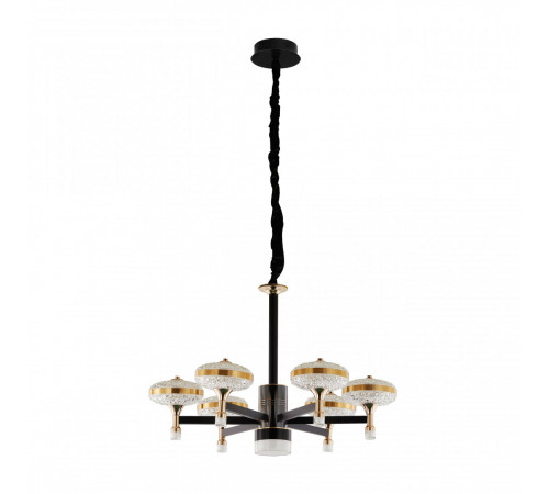 Подвесная люстра Arte Milano Ferrara 273059/6 BK/GD