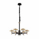 Подвесная люстра Arte Milano Ferrara 273059/6 BK/GD