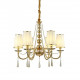 Подвесная люстра Lumina Deco Fabione LDP 1200-6 F.GD
