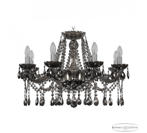 Подвесная люстра Bohemia Ivele Crystal 1413/8/240 Ni M731