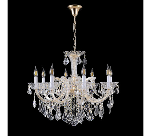 Подвесная люстра Crystal Lux CRISTELLE SP8 GOLD