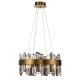 Подвесная люстра Indigo Ritmo 12006/8P Brass V000037