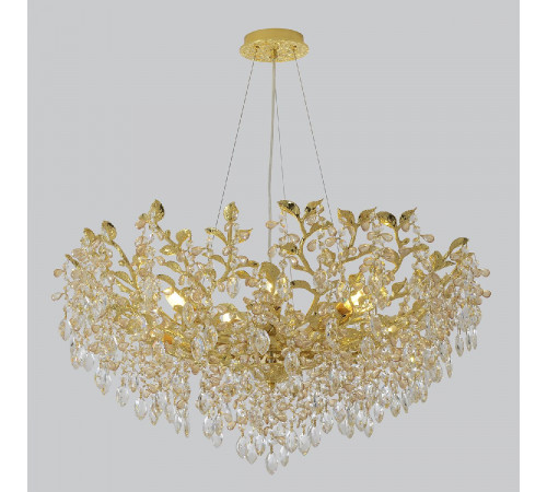 Подвесная люстра Crystal Lux EDEN SP10 GOLD Подвесная люстра Crystal Lux EDEN SP10 GOLD