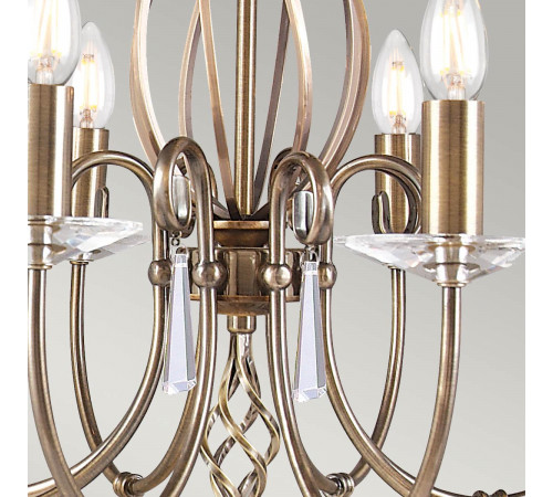 Подвесная люстра Elstead Lighting AG8-AGED-BRASS