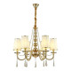 Подвесная люстра Lumina Deco Fabione LDP 1200-6 F.GD