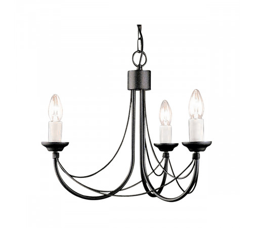 Подвесная люстра Elstead Lighting Carisbrooke CB3-BLACK Подвесная люстра Elstead Lighting Carisbrooke CB3-BLACK