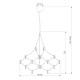 Подвесная люстра Bogate's Adit 90400 LED a072123