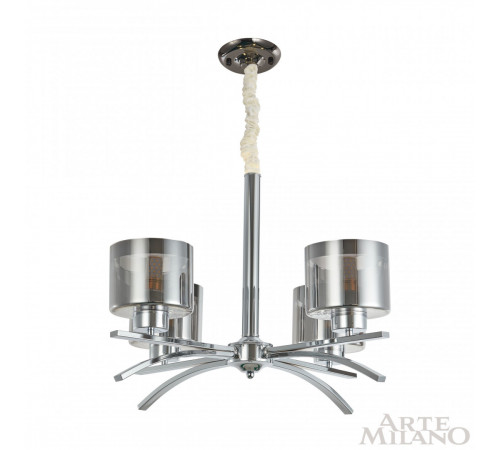 Подвесная люстра Arte Milano Neapolis 278207/4 Ni