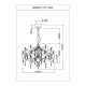 Подвесная люстра Myfar Ileria MR2652-57P-76AP