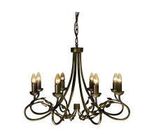 Подвесная люстра Elstead Lighting OV8-BLK-GOLD