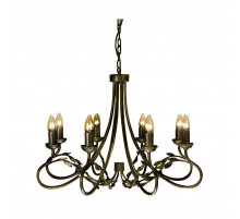 Подвесная люстра Elstead Lighting OV8-BLK-GOLD