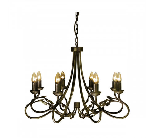 Подвесная люстра Elstead Lighting OV8-BLK-GOLD