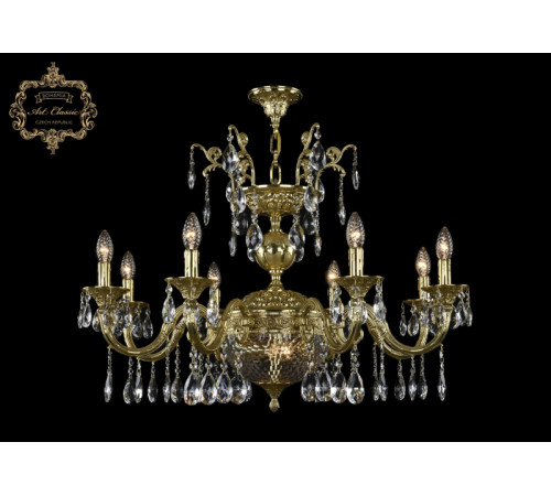 Подвесная люстра Art Classic 31.29.8.CK250SP.250GL.G.Sp.Clear.1C