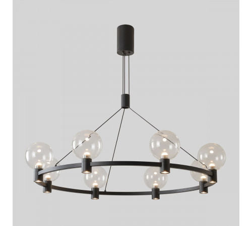 Подвесная люстра Crystal Lux DUET SP56W LED BLACK