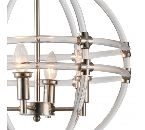 Подвесная люстра Delight Collection Impero KM0766P-4 nickel