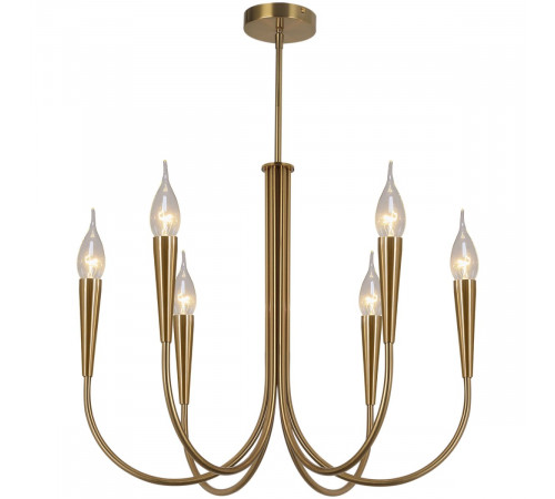 Подвесна люстра ILLUMICO IL0441-6P-79 BRASS VASE