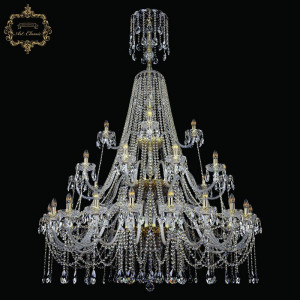 Подвесная люстра Art Classic 11.12.20+10+5.530v.3d.XL-205.Gd.Sp