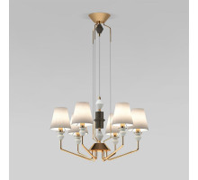 Подвесная люстра Eurosvet Olaria 101012/6 латунь Smart a071403