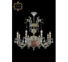 Подвесная люстра Art Classic 31.22.8.KR175SP.250IT.GW.Sp.Amber.White.1A