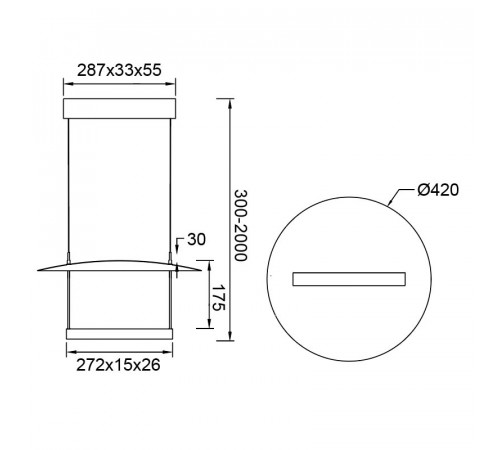 Подвесная люстра Mantra Sun Ii 9422