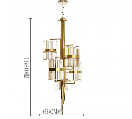 Подвесная люстра ImperiumLoft Liberty Chandelier 154971-60