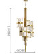 Подвесная люстра ImperiumLoft Liberty Chandelier 154971-60