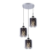 Подвесная люстра Lumina Deco Alacosmo LDP 6811-3 RD CHR