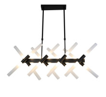 Подвесная люстра Lumina Deco Alford LDP 6036-16 BK