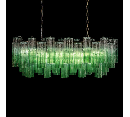 Подвесная люстра Loft IT Murano 10580/1000R Clear green