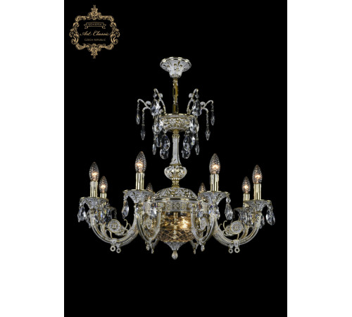 Подвесная люстра Art Classic 31.12.8.KR175SP.250IT.GW.Sp.Clear.1B