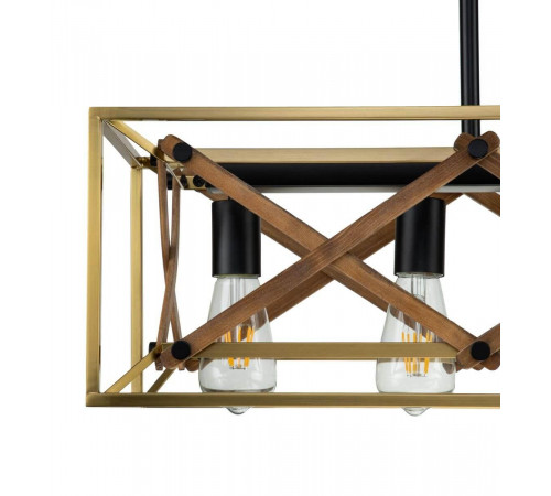 Подвесная люстра Indigo Storia 10002/5R Black V000066