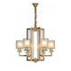 Подвесная люстра Lumina Deco Manhattan LDP 8012-6 F.GD