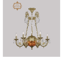Подвесная люстра Art Classic 31.44.6.KR175SP.250IT.G.Sp.Amber.1D