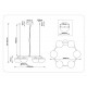 Подвесная люстра Ambrella Light High Light Modern LH12003
